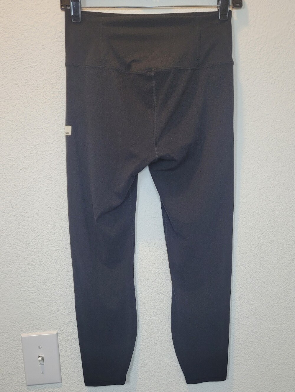 Vuori AllTheFeels Legging Short Black Sz M High Rise Lightweight Activewear Yoga